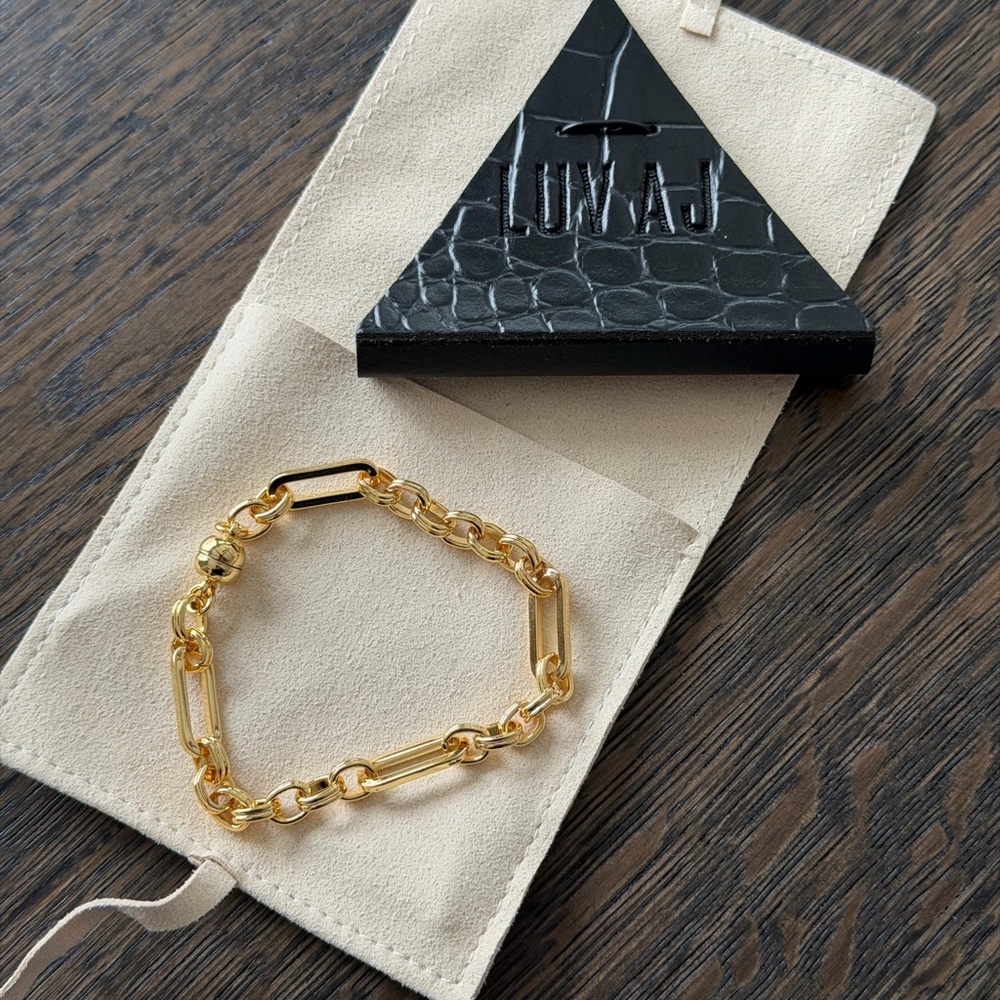 Luv AJ Chain Link Bracelet